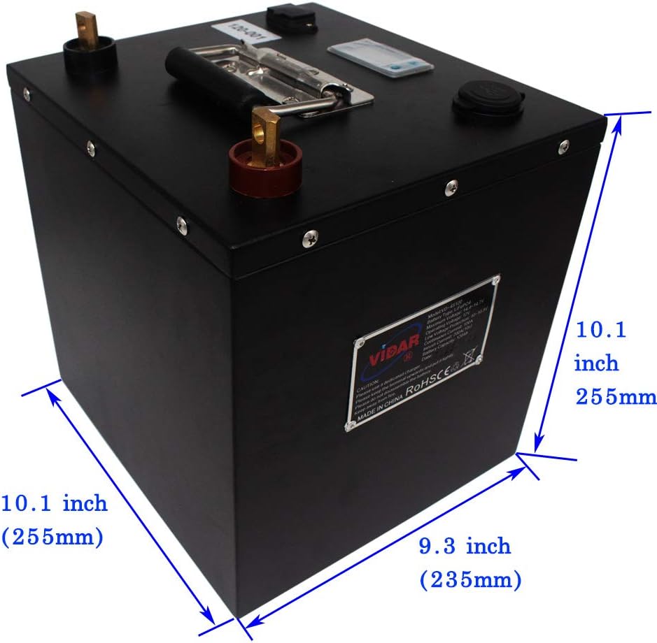 12V 120Ah LiFePO4 Deep-Cycle Battery with Built-in BMS T114