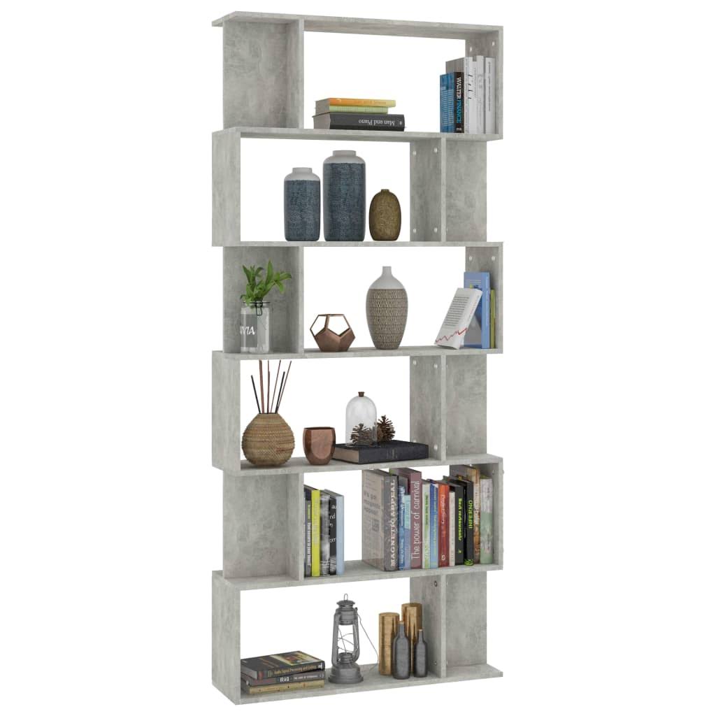 White and Sonoma Oak Chipboard Book Cabinet Room Divider B2992