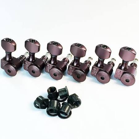 6-In-Line Satin Locking Tuners D848096
