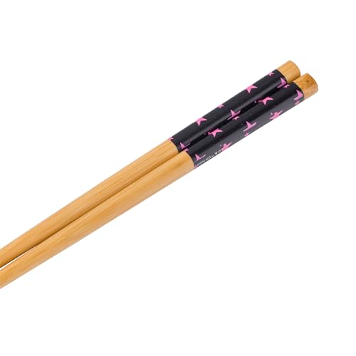 Pink 20 Ounces Ceramic Ramen Noodle Rice Bowl with Chopsticks F565