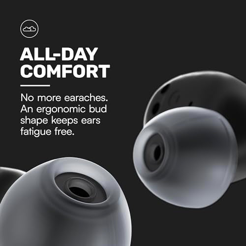 Bluetooth True Wireless in-Ear Buds with Active Noise Cancellation (Royal Blue) O676