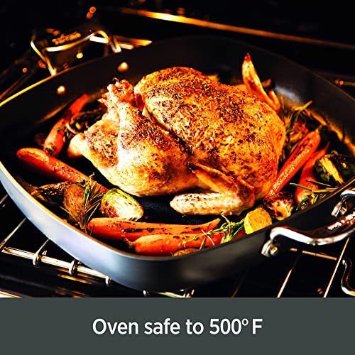 10 Piece Hard Anodized Nonstick Black Cookware Set F799