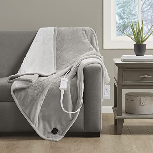 Reversible Electric Blanket, 50x60 Red Plaid I84981