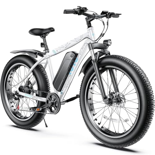26" x 4.0 Fat Tire Electric Bicycle with 48V 13AH Removable Lithium-Ion Battery C21135