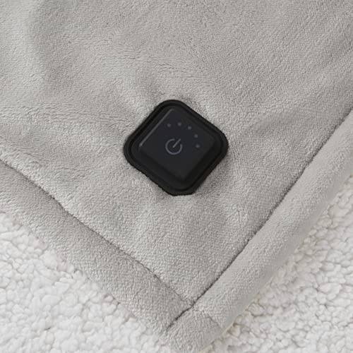 Reversible Electric Blanket, 50x60 Red Plaid I84981