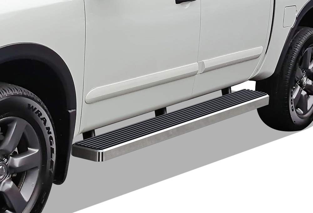 Silver 5 inches Running Boards Nerf Bars Side Steps Step Rails Q915