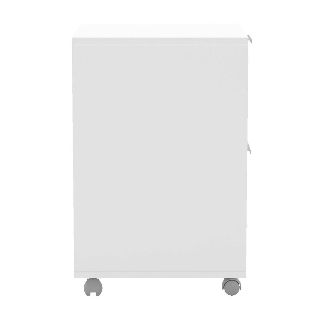 White 2 Drawer File Cabinet W649