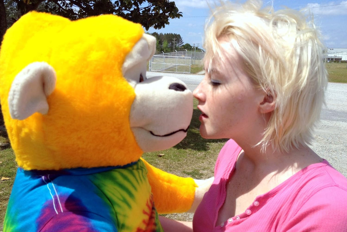 Yellow Plush Monkey 40-inches Tall V355