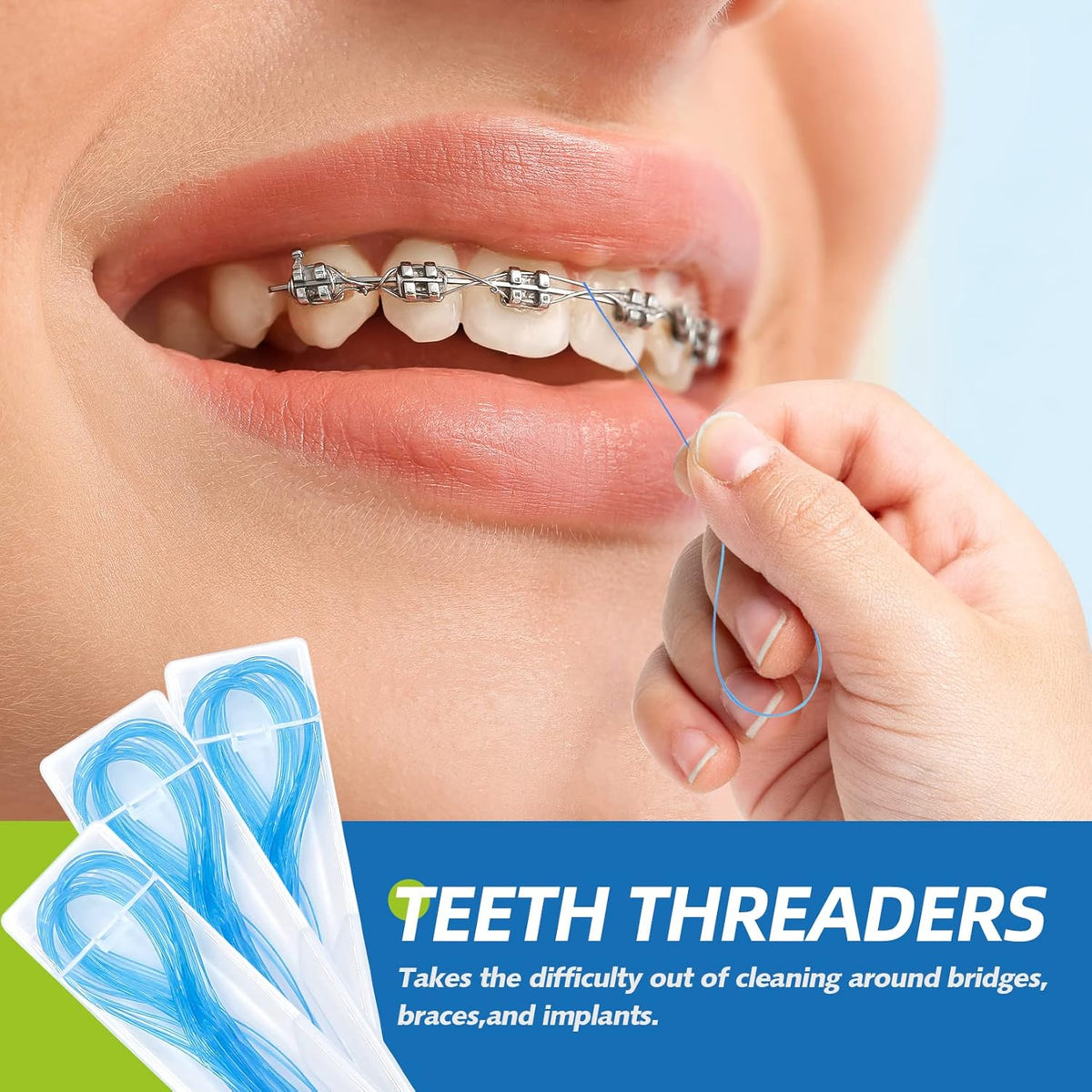 200 Count Floss Threaders B869338