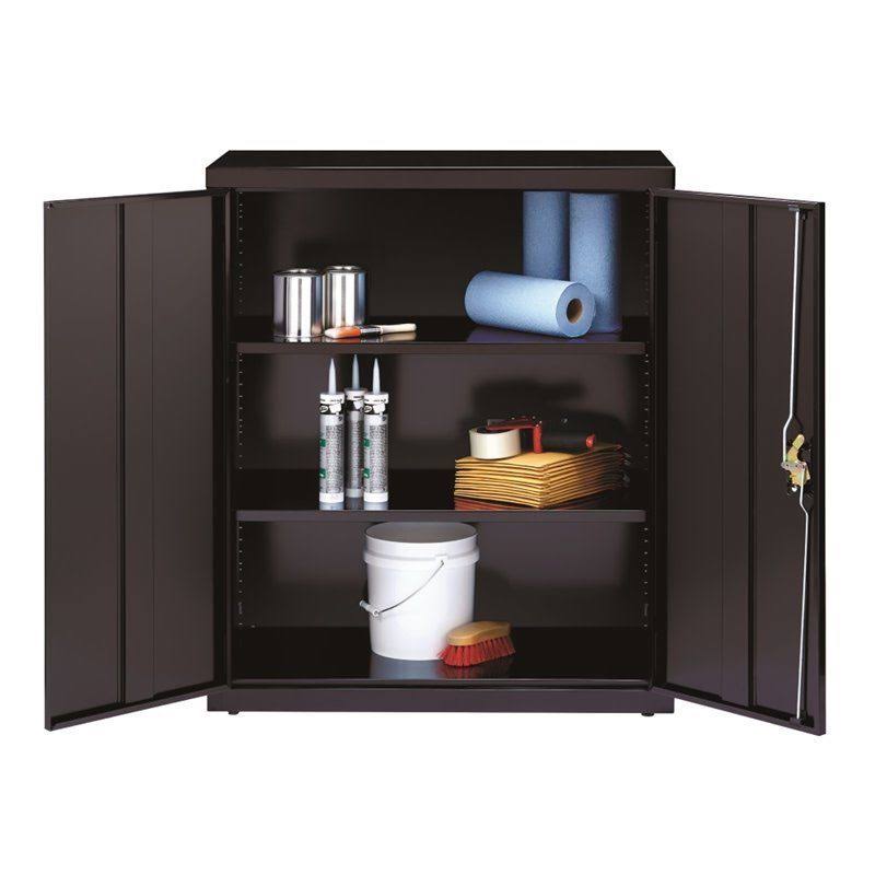 Black Storage Cabinet C685723