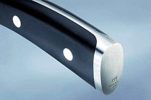 7-Inch Santoku Hollow Edge Black Knife G399829