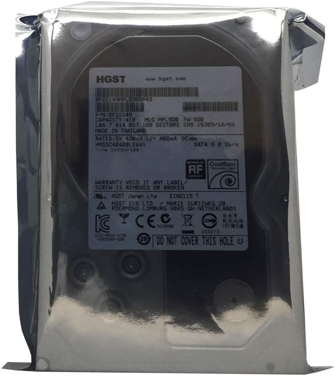 4TB 3.5in SATA Internal Hard Drive Pack of 2 C5040