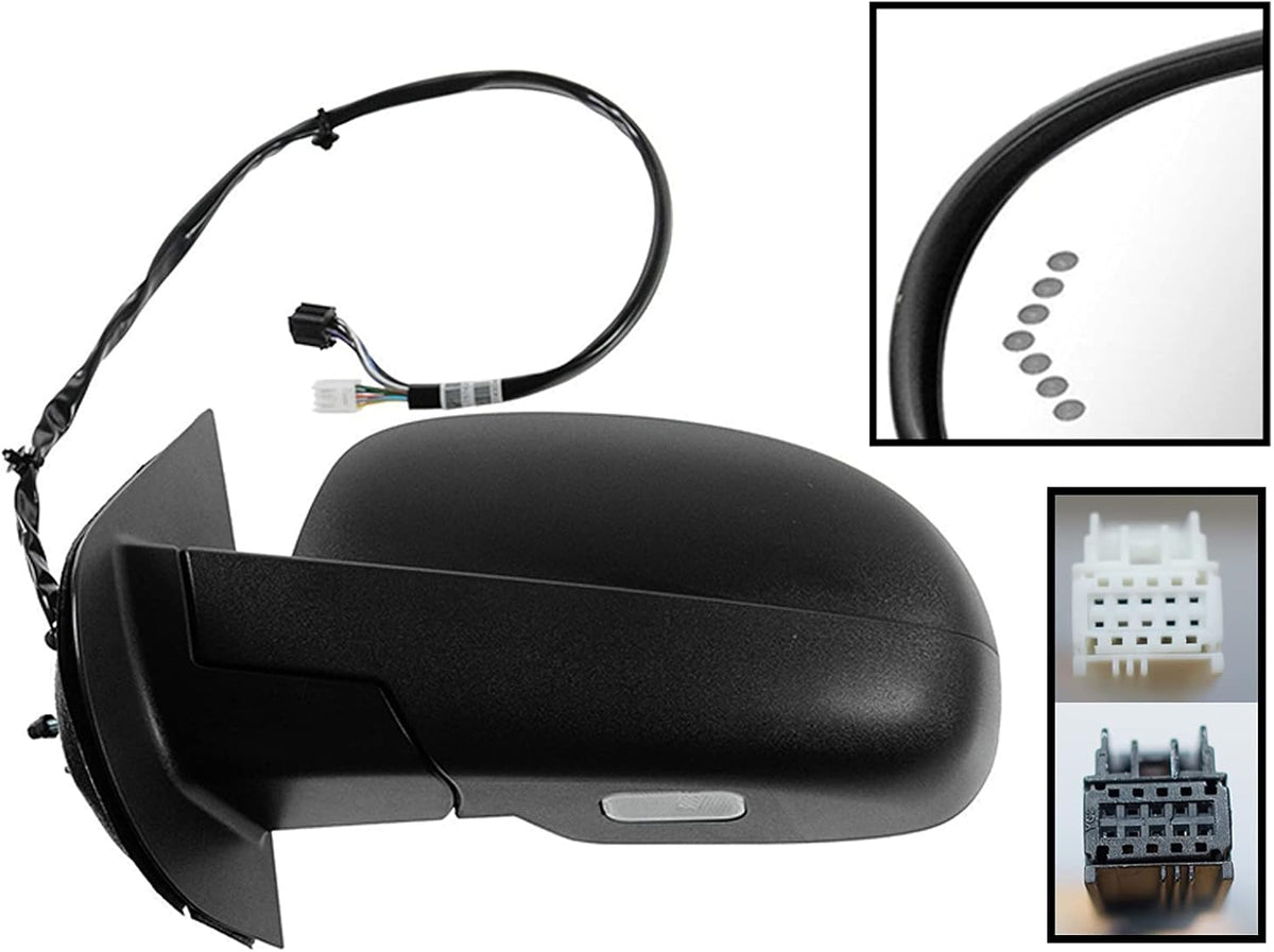 Power Folding Heated Memory Mirror with LED Signal G73392