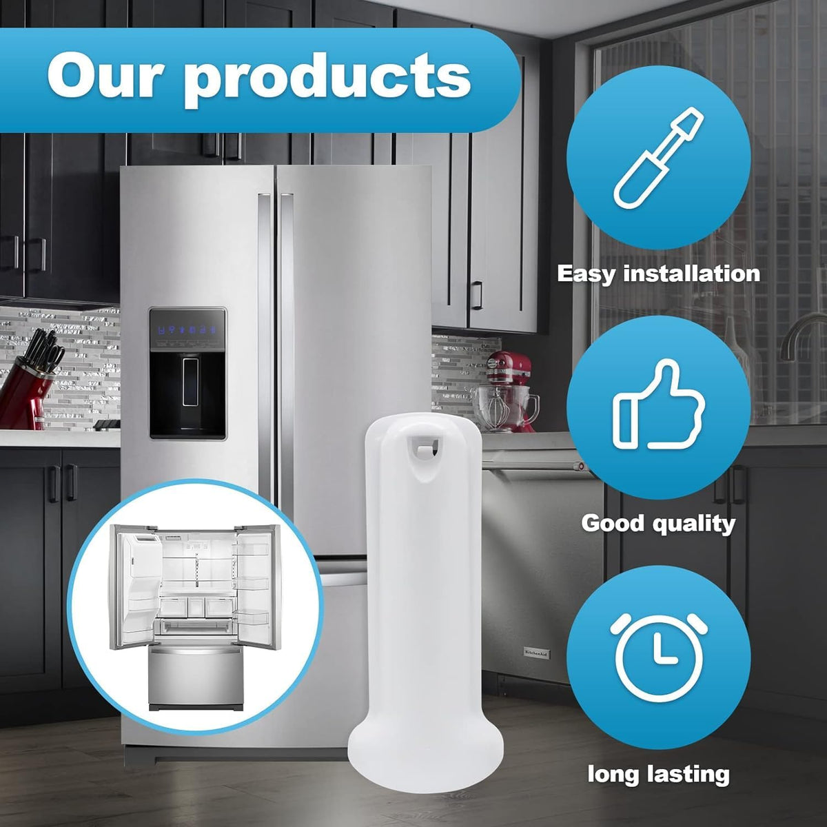 Refrigerator Water Filter Cover T74266