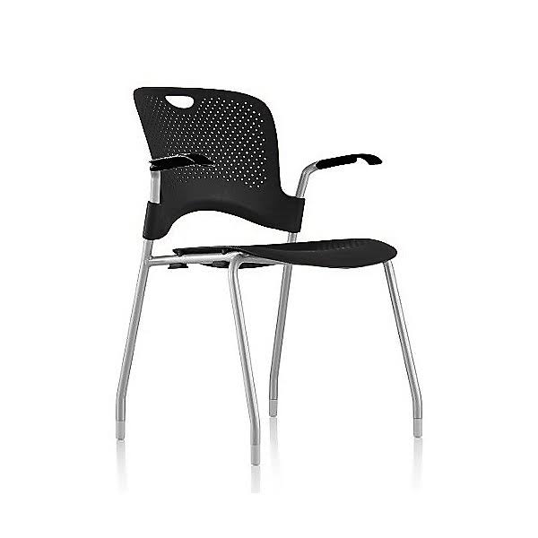 Black Stacking Chair T639