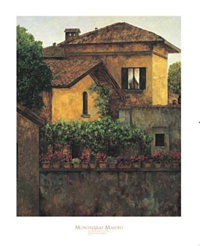Golden Villa Canvas H87495