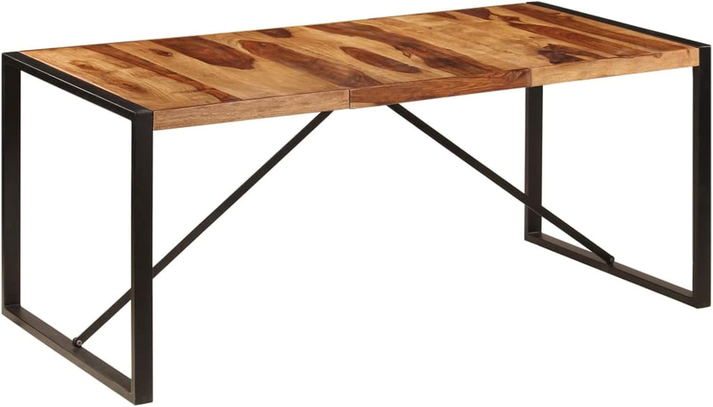 Solid Sheesham Wood Dining Table 70.9"x35.4"x29.5" G37140
