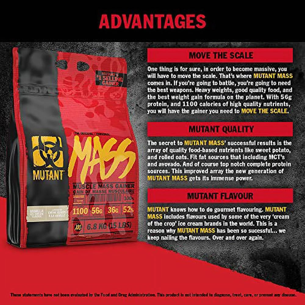 2200 g Cookies and Cream Weight Gain Powder P4818