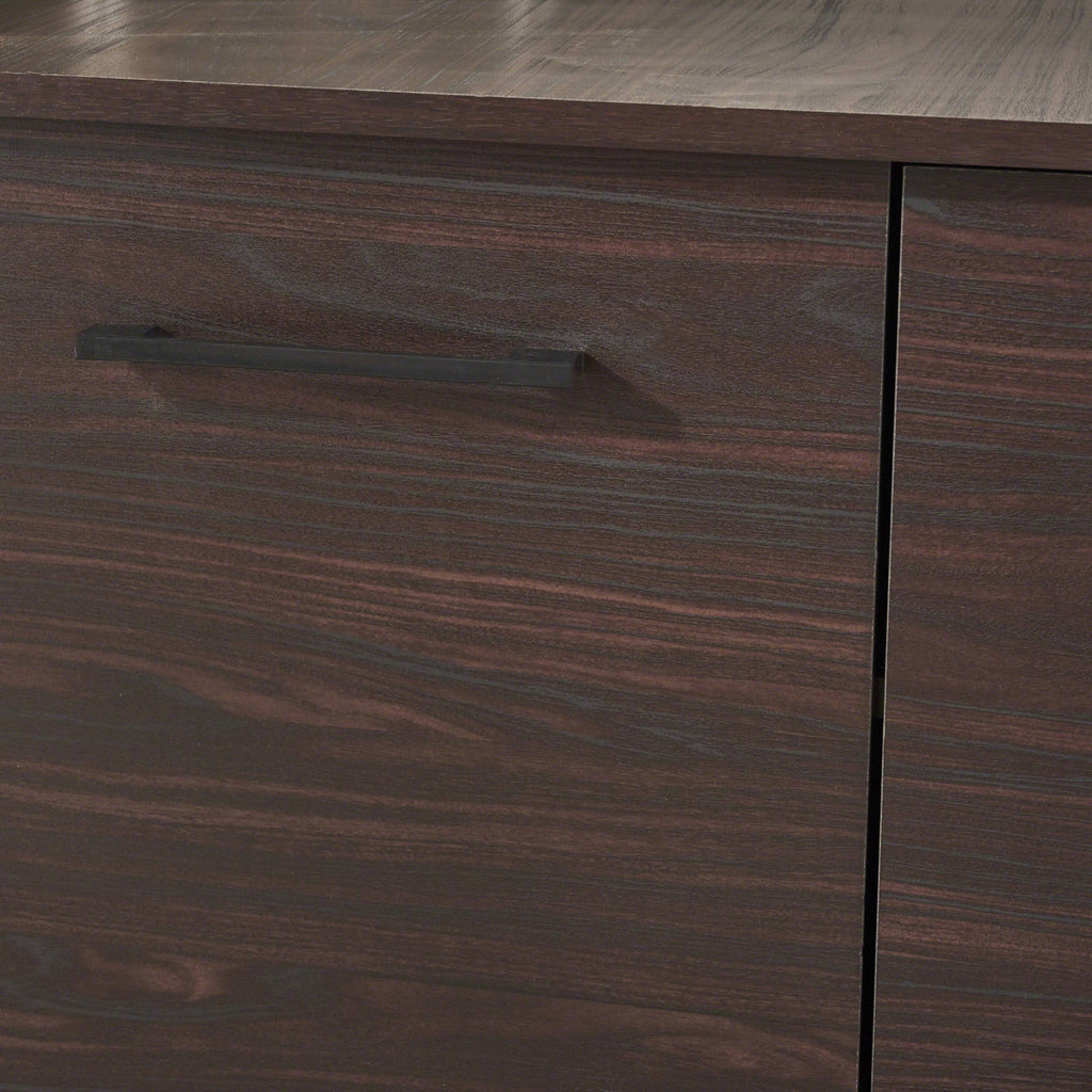 Mid Century Modern Fiberboard Cabinet B4695