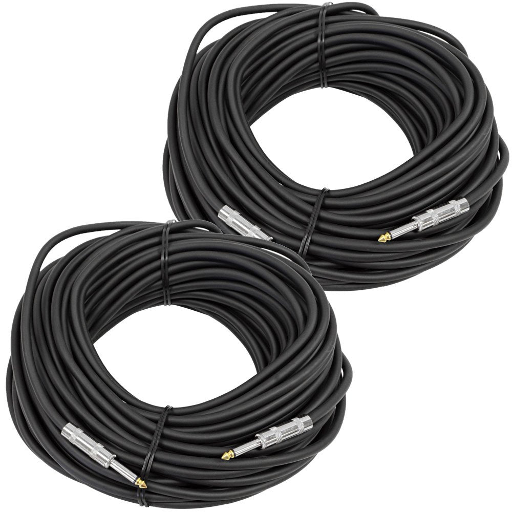 Pair of 100 Feet 14 Gauge Speaker Cables O485384