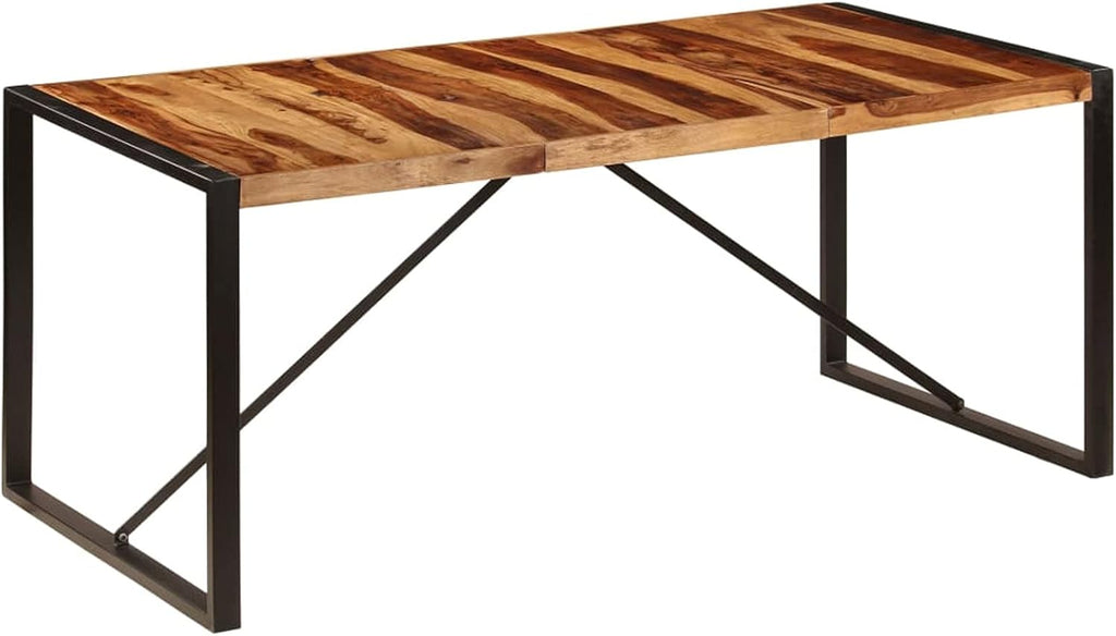Solid Sheesham Wood Dining Table 70.9"x35.4"x29.5" G37140