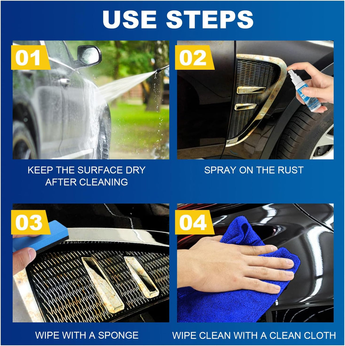 3PCS*100ML Iron Rust Remover Spray L66792