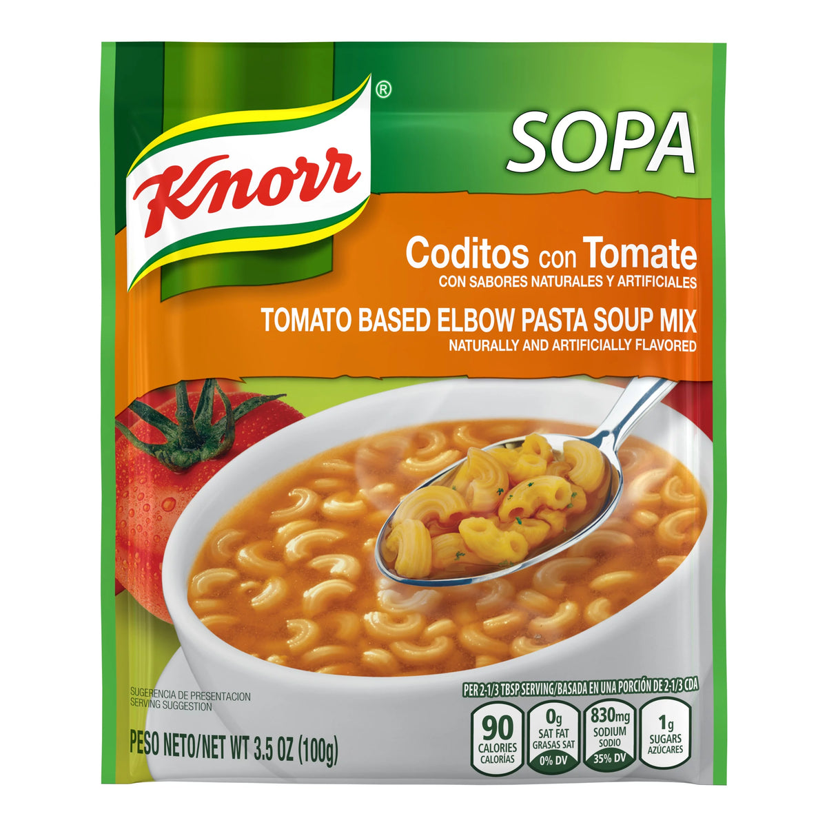 Tomato Elbow Pasta Soup Mix 3.5 Oz Pack of 12 P120