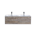 48 in. Wall Mount Nature Wood Bathroom Vanity H19819