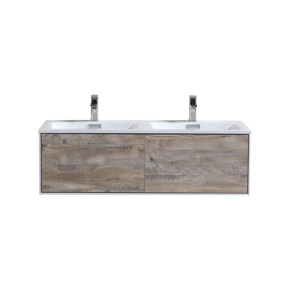 48 in. Wall Mount Nature Wood Bathroom Vanity H19819