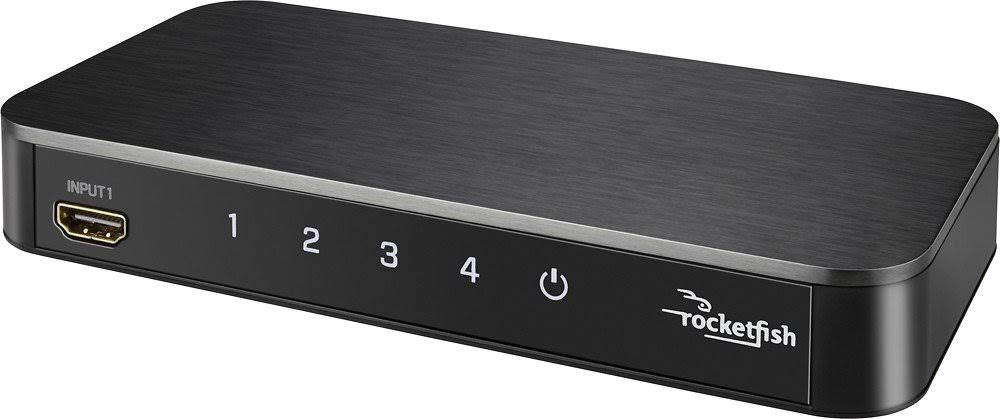 4-Port 4K HDMI Switch Box Black Z128