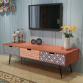 Brown TV Cabinet with Storage Drawers O688
