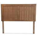 Queen Size Ash Walnut Finished Wood Headboard G86579