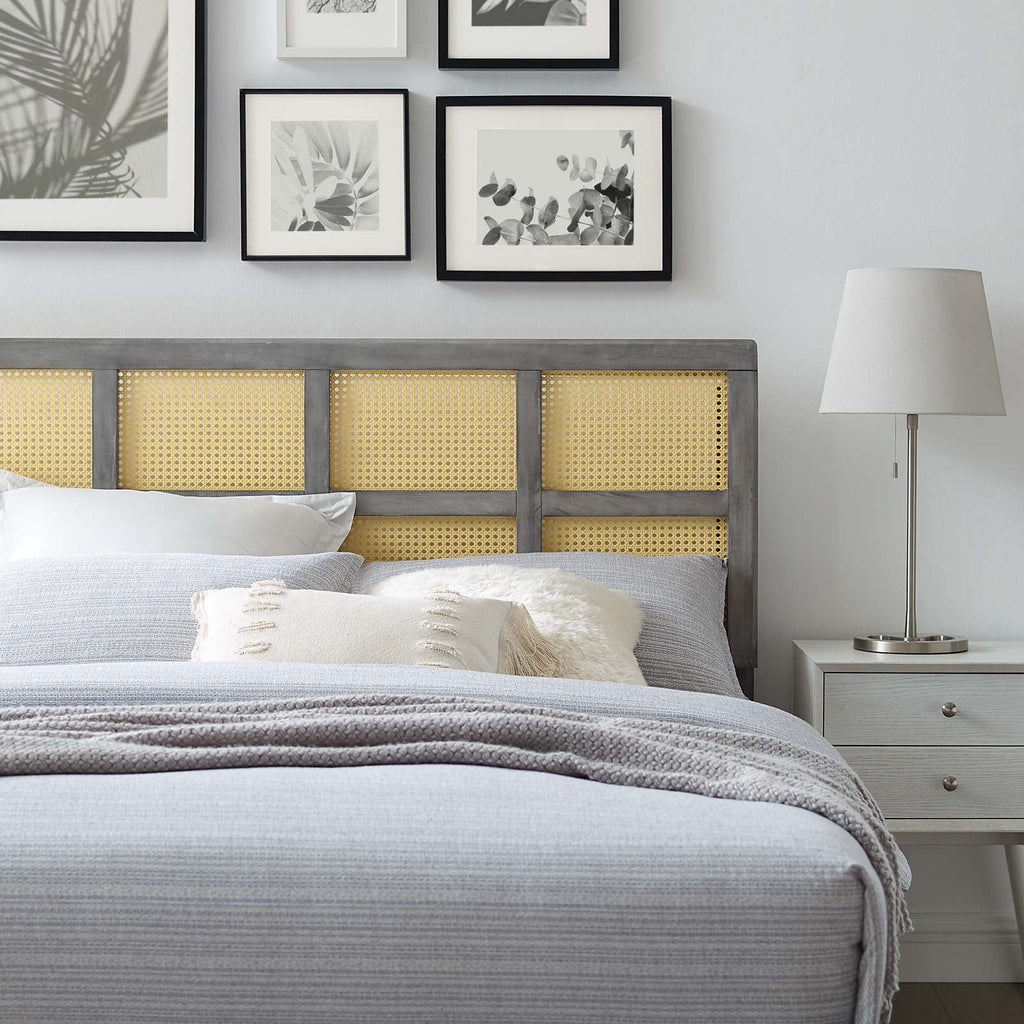 Grey Wood Full Size Headboard H26640