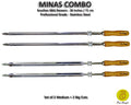 Set of 4 Brazilian Skewers 28" R4946