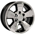 Machined Gloss Black Wheel Y61250