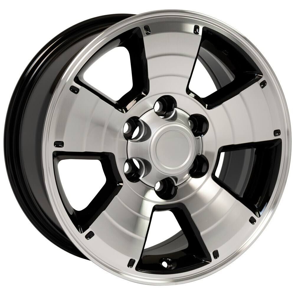 Machined Gloss Black Wheel Y61250