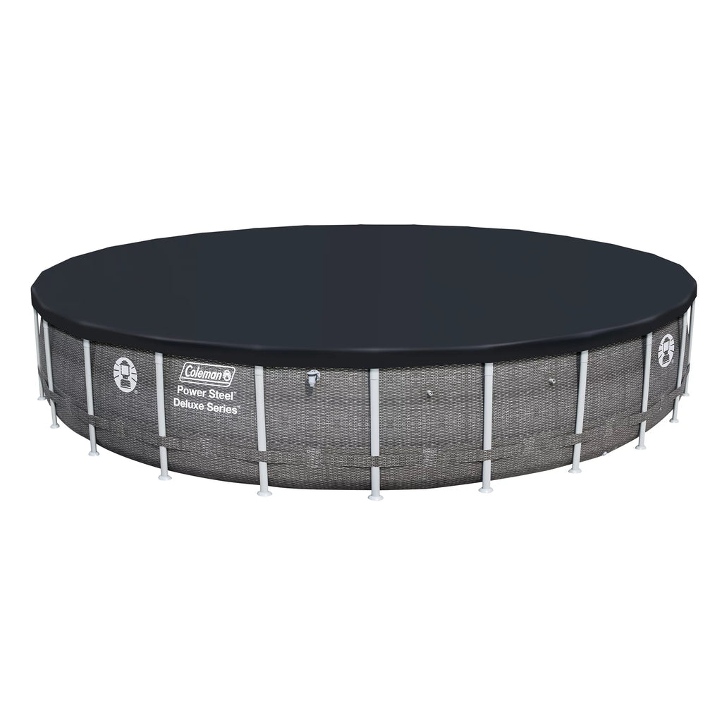 Power Steel Pool Set with Pump, Ladder and Cover J285