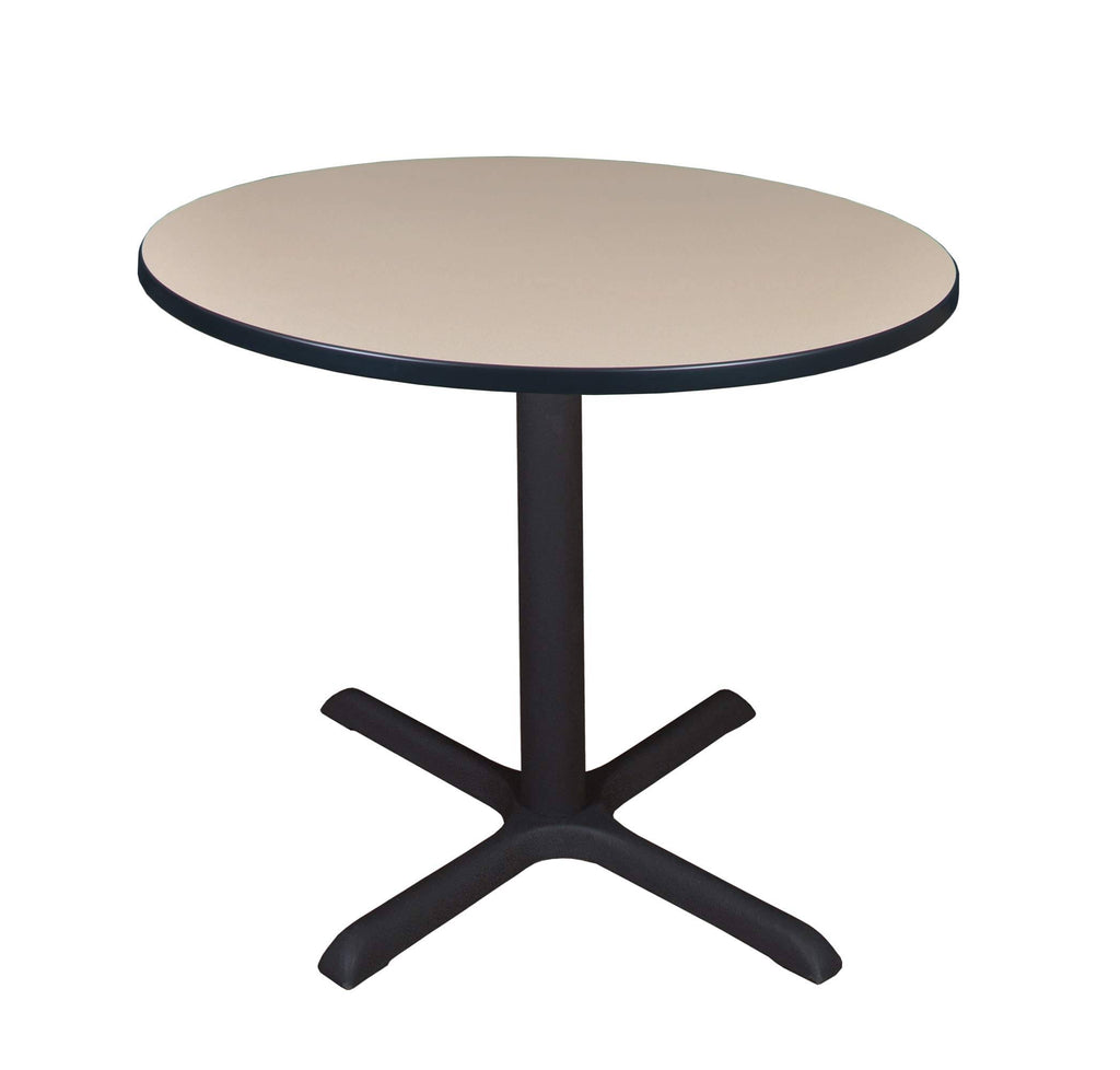 Beige Round Breakroom Table E89749