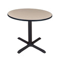 Beige Round Breakroom Table E89749