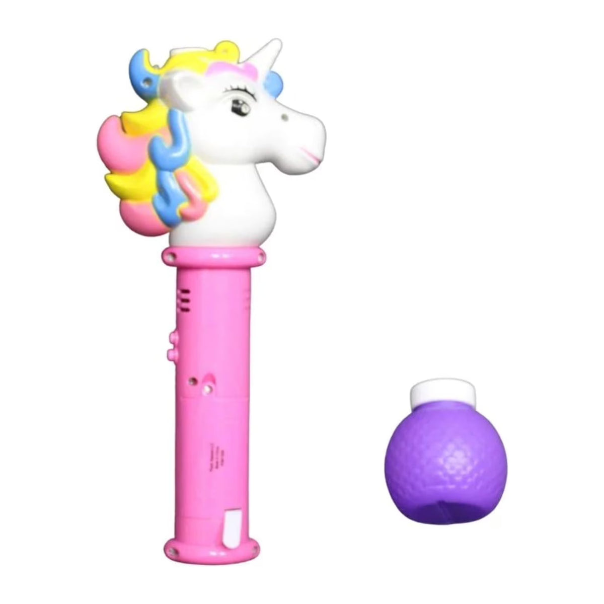 Unicorn Light Up Bubble Wand with Music C372175