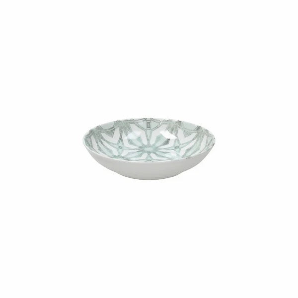 Teal 20cm Coupe Dessert Plate N923
