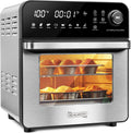 16 Quart 7-in-1 Stainless Steel Air Fryer Oven with Rotisserie and Racks V499035