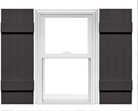 14 x 59 Musket Brown Vinyl Shutter (1 Pair) P25302
