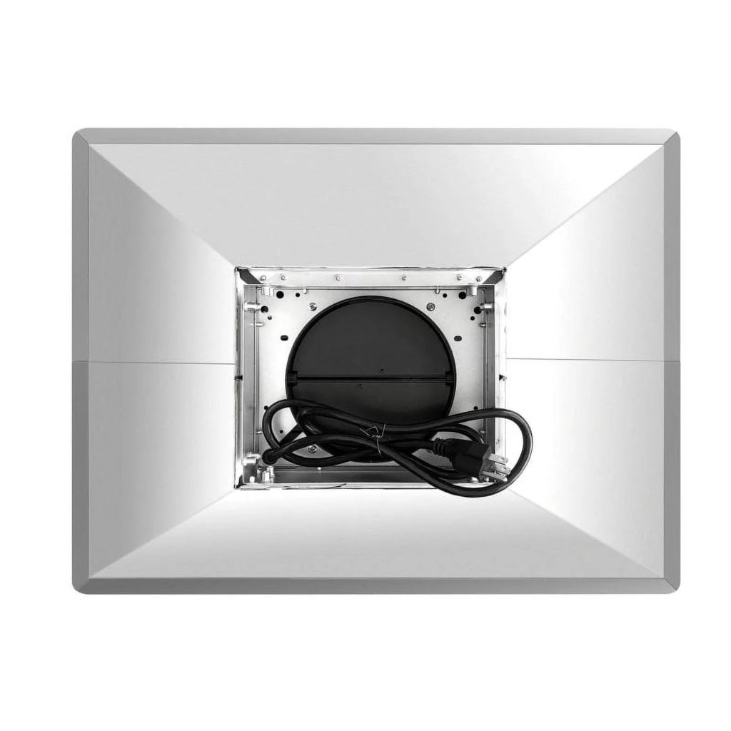 30" 380 CFM Ductless Island Range Hood in Stainless Steel D768