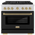 36 5.2 cu. ft. Gas Range with Convection Gas Oven in Stainless Steel L557232