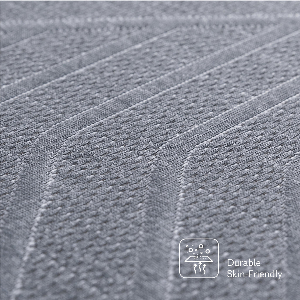 Black 12 inch Full Size Memory Foam Hybrid Mattress C5026