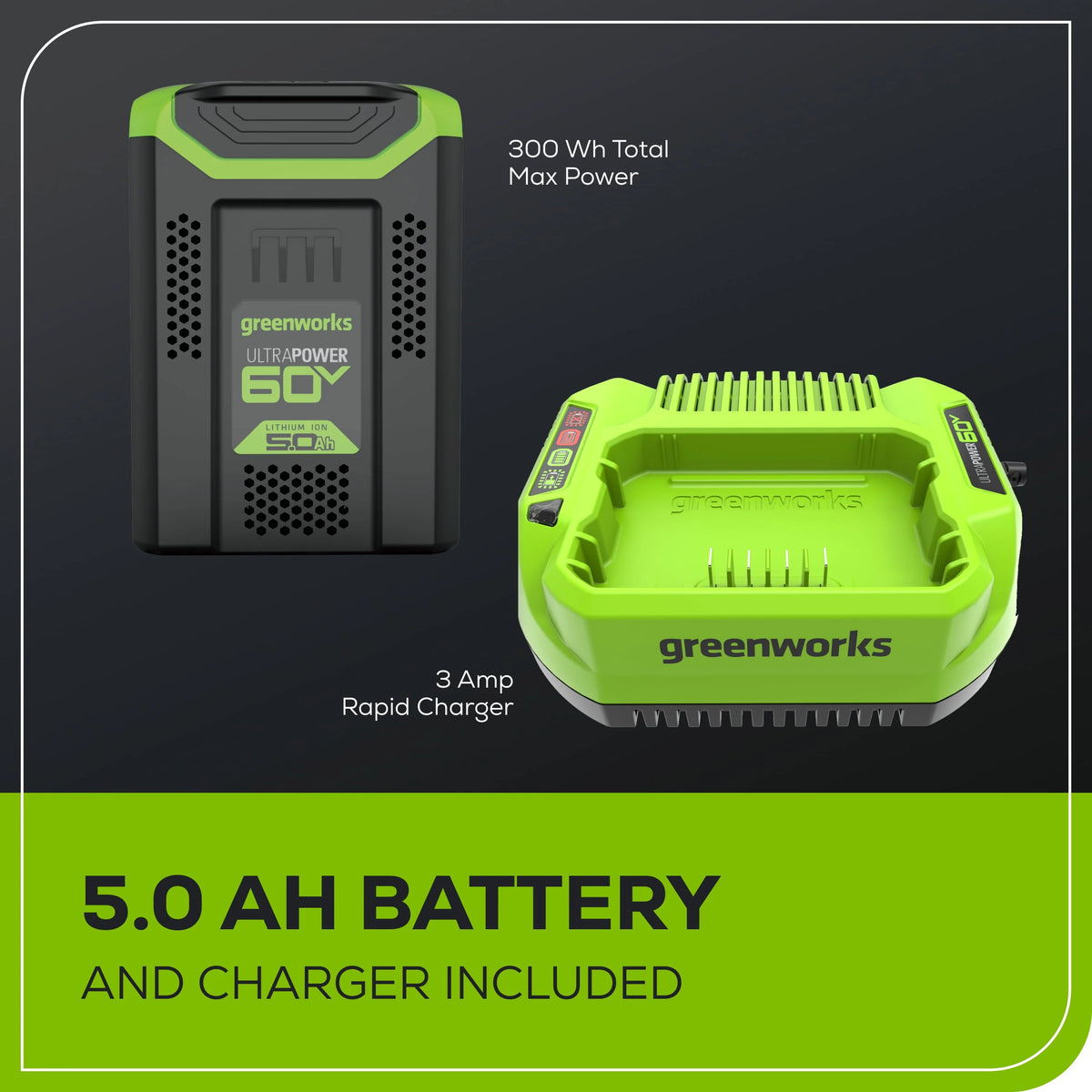 60V 21 Push Lawn Mower with Battery & Charger O867151