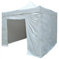 Silver Commercial Tent with 6 Removable Sidewall Q587901
