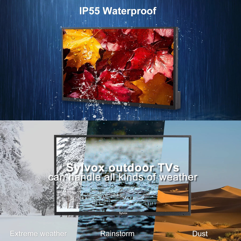 55 inch 2000 Nits 4K UHD IP55 Waterproof Outdoor TV C1144