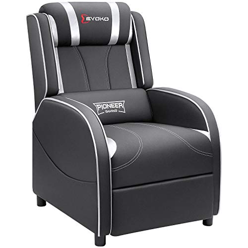 Red PU Leather Massage Recliner Chair X5546